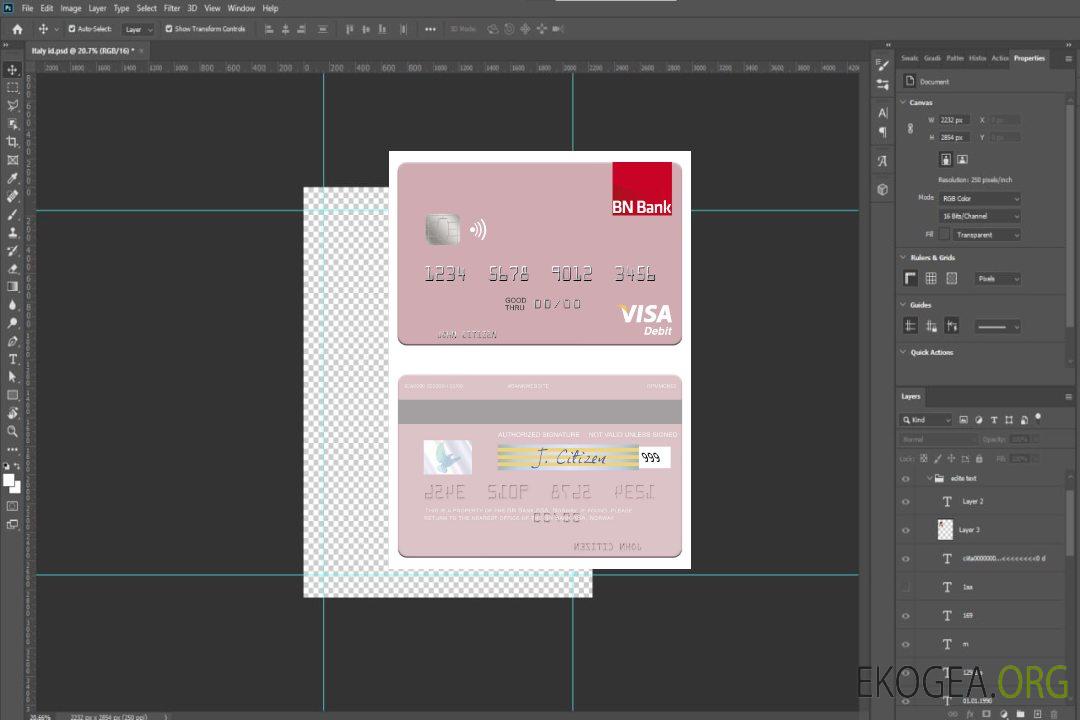 Carte de débit visa Norvège BN Bank ASA template Carte de débit visa Norvège BN Bank ASA template